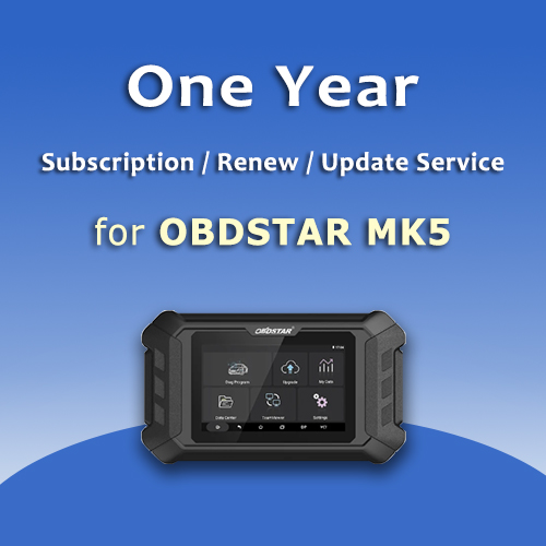 OBDSTAR MK5 Auto Key Programmer 1 Year Update Service