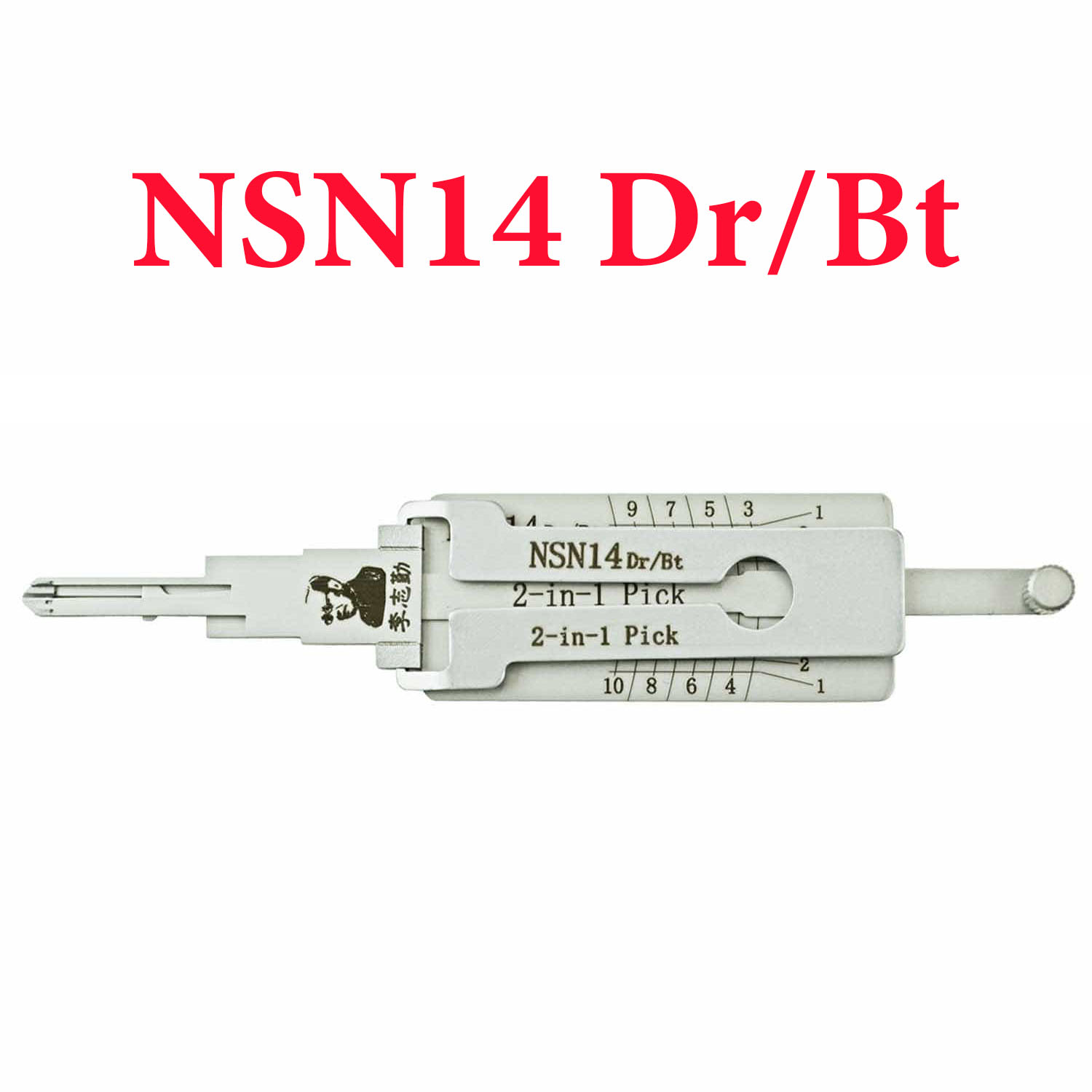 Original Lishi 2-1 Pick/Decoder for Nissan NSN14 DR/TK