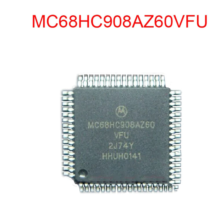 5pcs MC68HC908AZ60VFU automotive ECU Microcontroller IC CPU