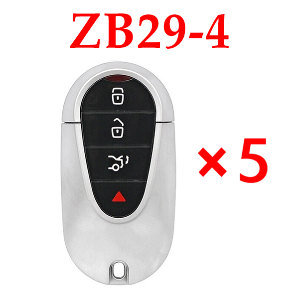 Universal  ZB29-4 KD KeyDIY Universal Smart Key - Pack of 5