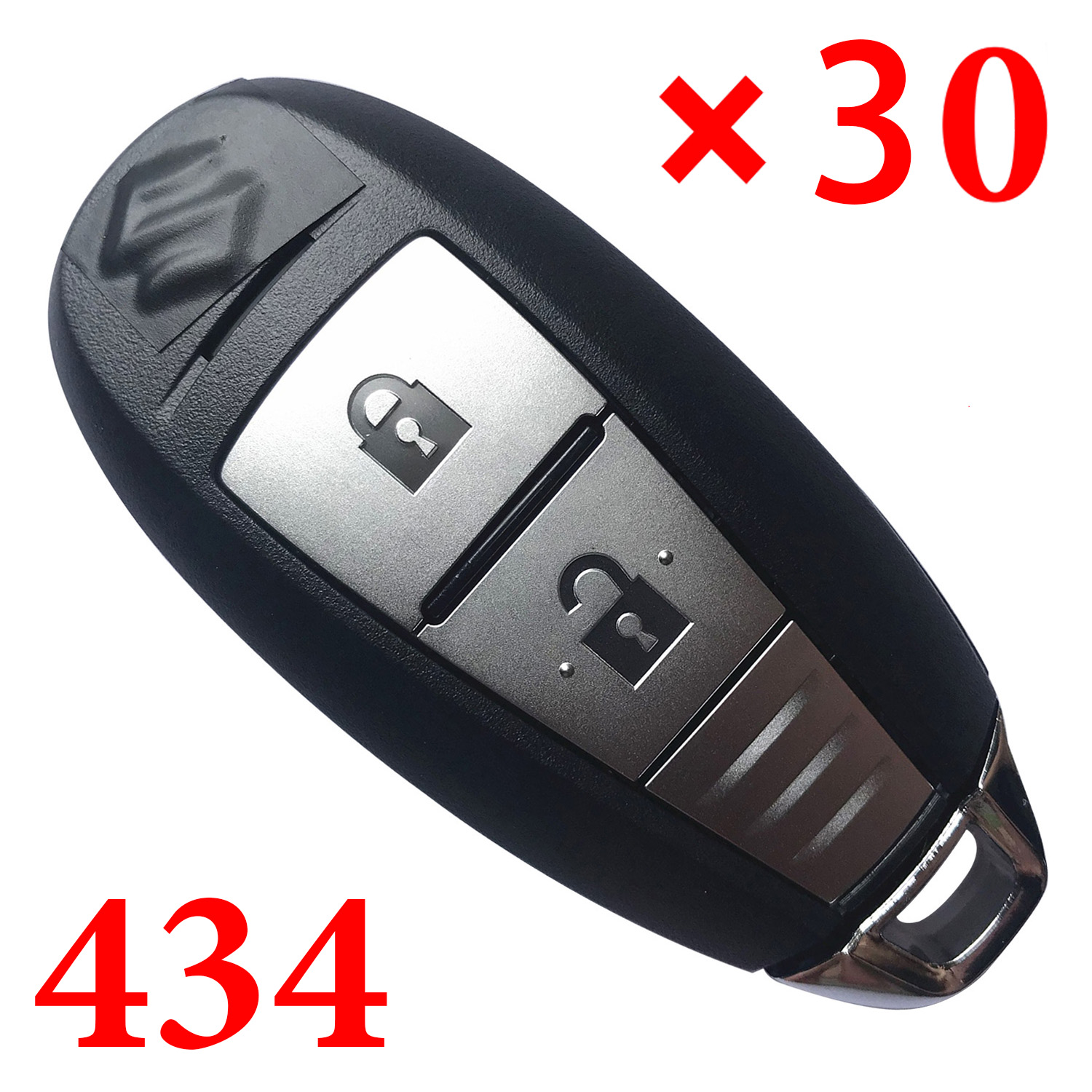 Original 2 Buttons 434 MHz Smart Proximity Key for Suzuki Vitara - CMIIT ID: 2013DJ1464 - R64M0 - Pack of 30