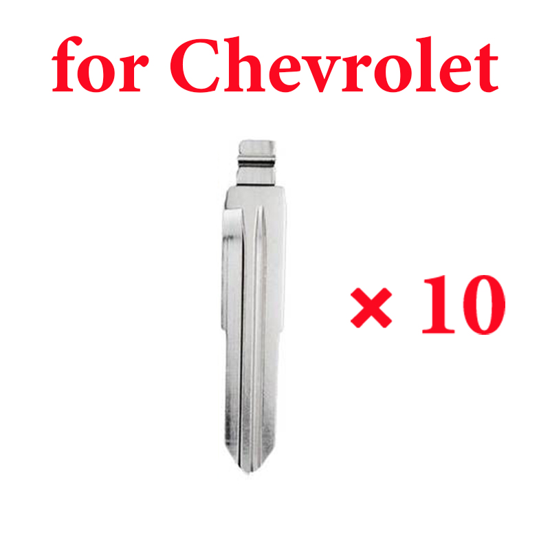 DWO5R  Right Key Blade 39# for Chevrolet - Pack of 10 