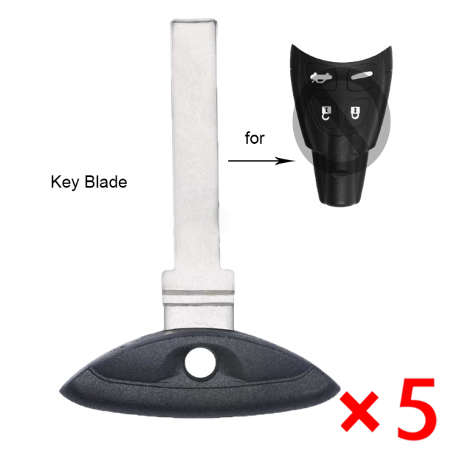 Insert Small Key Blade For SAAB - pack of 5