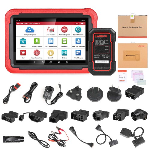 [EU&UK Version] Launch X-431 PRO PROS V5.0 Diagnostic Tool 37 Special Functions Intelligent Diagnose TPMS Supports CANFD and DOIP