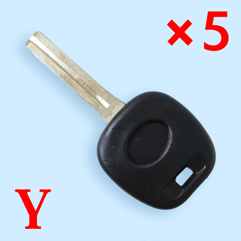 Transponder Key Shell for Lexus - 5 pcs
