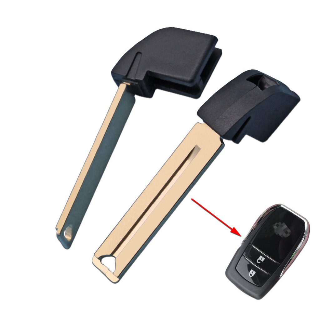 Smart Emergency Key Blade with single slot for Toyota Estima - Pack of 5