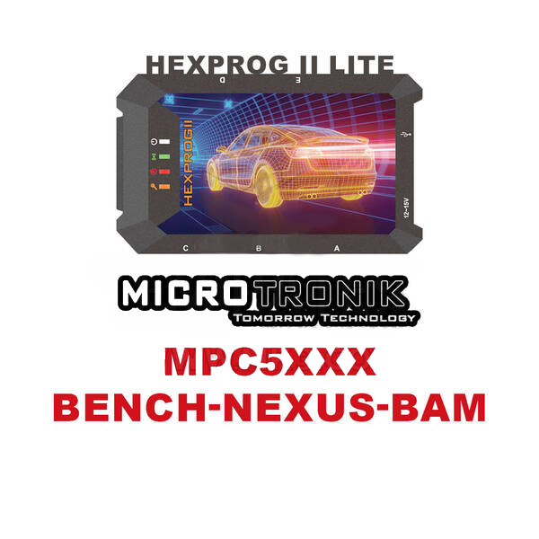 Microtronik - Hexprog II Lite - License for MPC5xxx Bench-Nexus-BAM