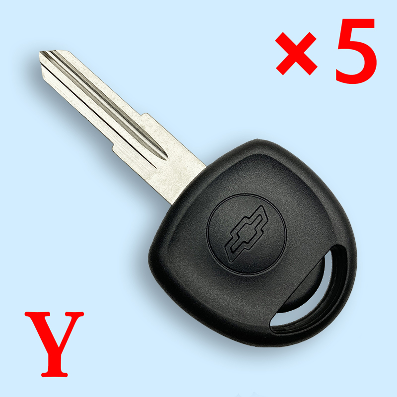 Transponder Key Shell for Chevrolet with Right blade ( 5 pcs )
