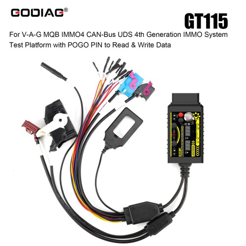 [Ship from US/EU] GODIAG GT115 For V-A-G MQB IMMO4 CAN-Bus UDS 4th Generation IMMO System Test Platform with POGO PIN to Read & Write Data