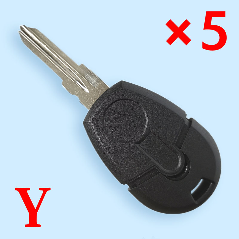 Transponder key shell for Fiat Positron Ducato with Blade GT15 5pcs