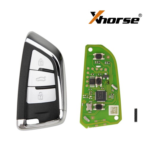 XHORSE XSDFX1EN 3 buttons Small Knife Style Universal Smart Key - Pack of 5