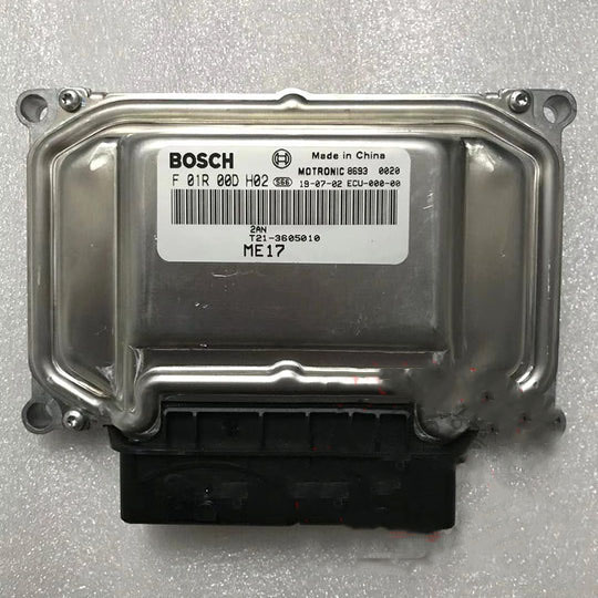 New Bosch ME17 ECU T21-3605010BA F01R00DH02 (F 01R 00D H02) for Chery Tiggo Engine Control Unit