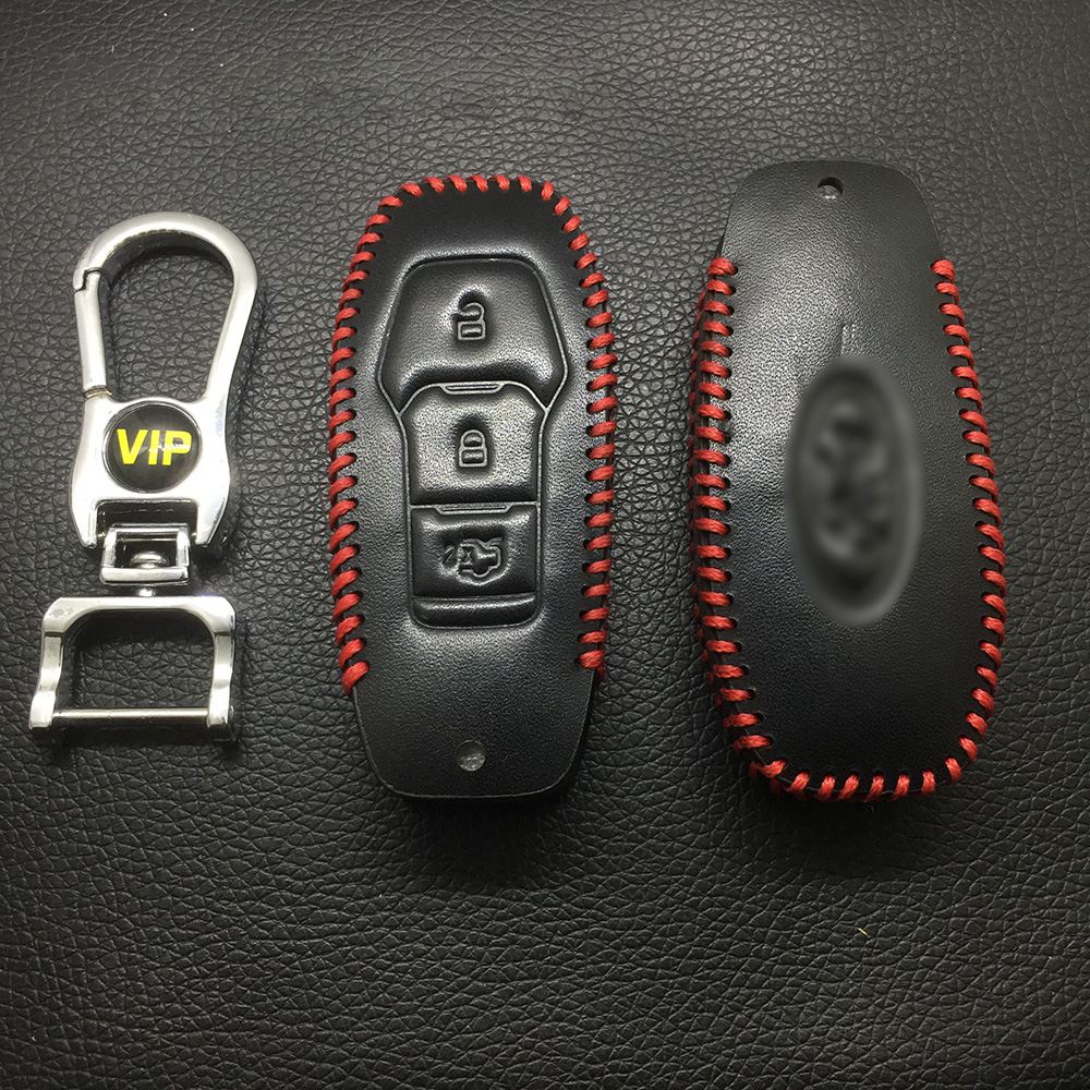 Leather Case for Ford Escort Smart Card Car Key - 5 Sets