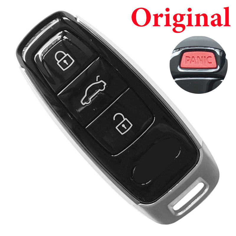 Original 434 MHz 3+1 Buttons Smart Proximity Key for Audi