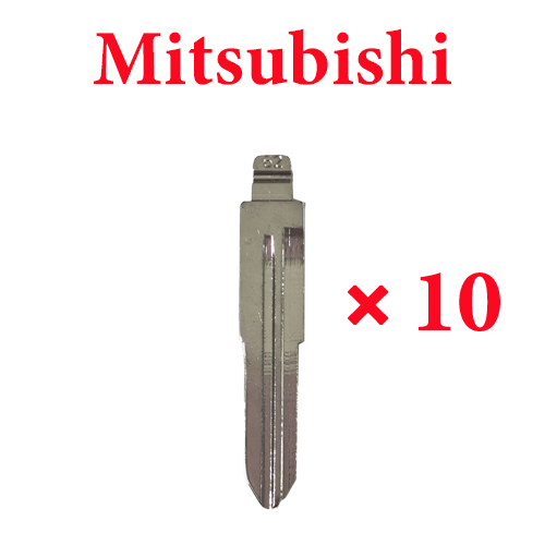 62# Left Side Key Blade for Mitsubishi (Left) Benz Mini  - 10 pcs