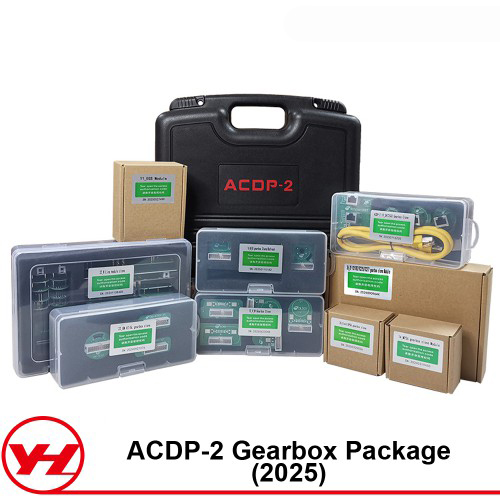 2025 Yanhua ACDP-2 Gearbox Full Package with module 11/13/14/16/19/22/26/32/36/40 And BMW E Chassis 8HP ISN Clear A51D License
