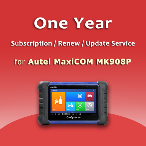 One Year Update Service & Subscription for Autel MaxiCOM MK908P