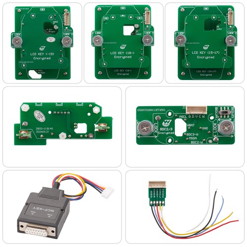 [US/EU/UK Ship] 2026 New Yanhua ACDP BMW BDC2/ BDC3/ BCP/ LCD Key/ Encrypted Key Copying Interface Board Set Used with ACDP Module 38