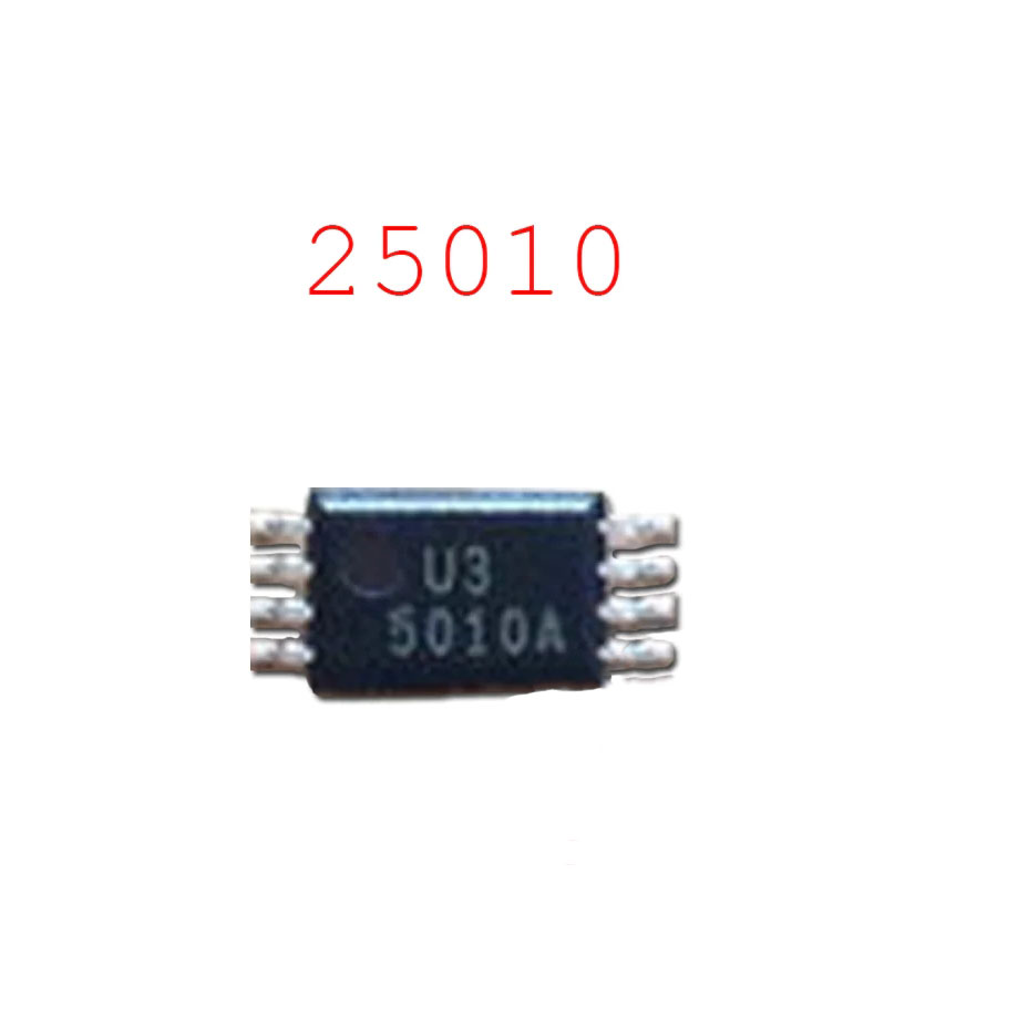 5pcs 25010 5010A TSSOP8 Original New EEPROM Memory IC Chip component