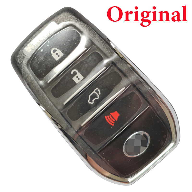 Original 4 Buttons Smart key for Toyota FORTUNER - TOKAI RIKA - 8A Chip