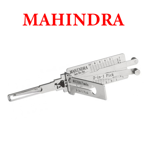 ORIGINAL LISHI  M-SLAZ for Mahindra for Yamaha Cars Motorcycles  2-in-1 Pick & Decoder Locksmith Tools 