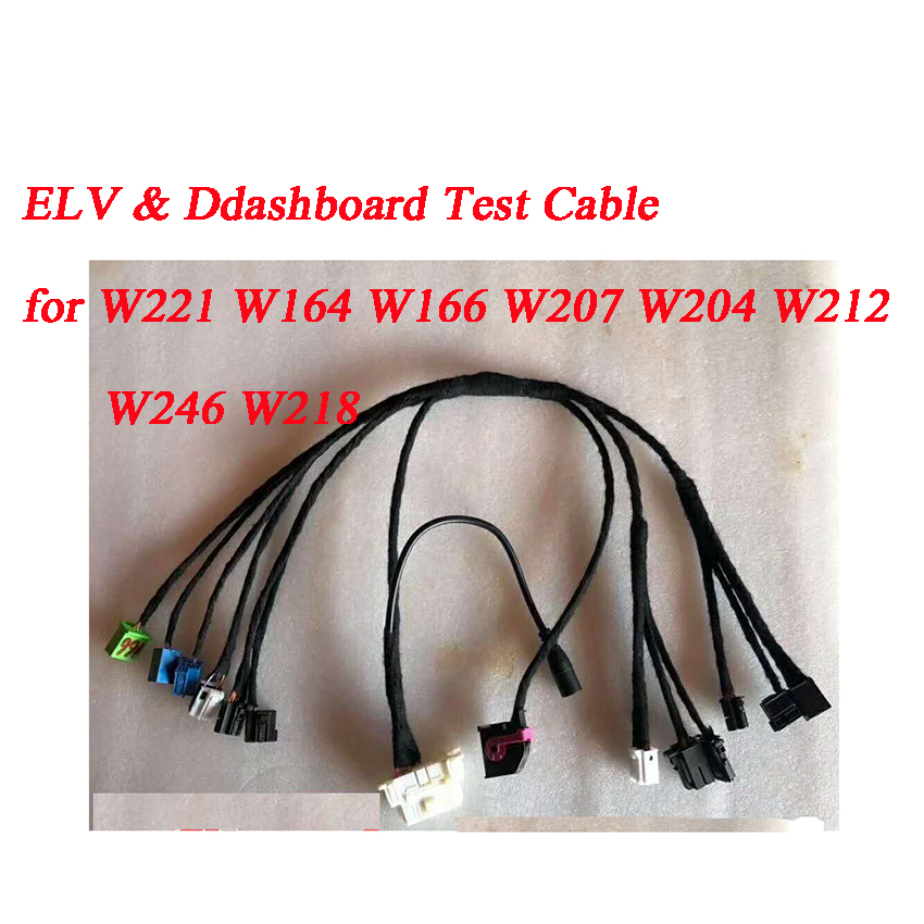 ELV and DashBoard Testing Cable for Benz W221 W164 W166 W207 W204 W212 W246 W218