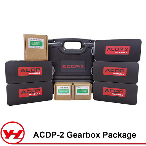 Yanhua ACDP 2 Gearbox Clone Package with Module 11 / 13 / 14 / 16 / 19 / 22 / 26 / 28 for BMW Benz VW MPS6 Volvo Land Rover with License