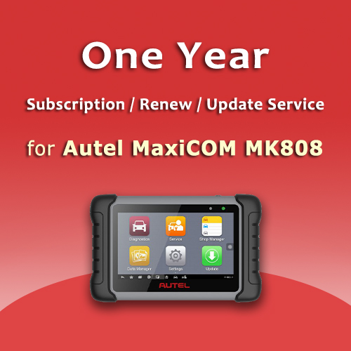 One Year Update Service for MaxiCOM MK808 (Subscription Only)