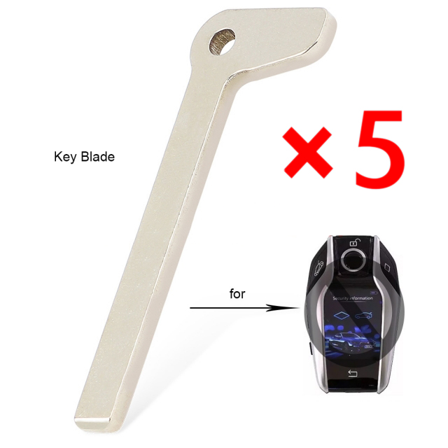 Smart Remtoe Key Blade for Boutique Smart LCD Key BMW - pack of 5