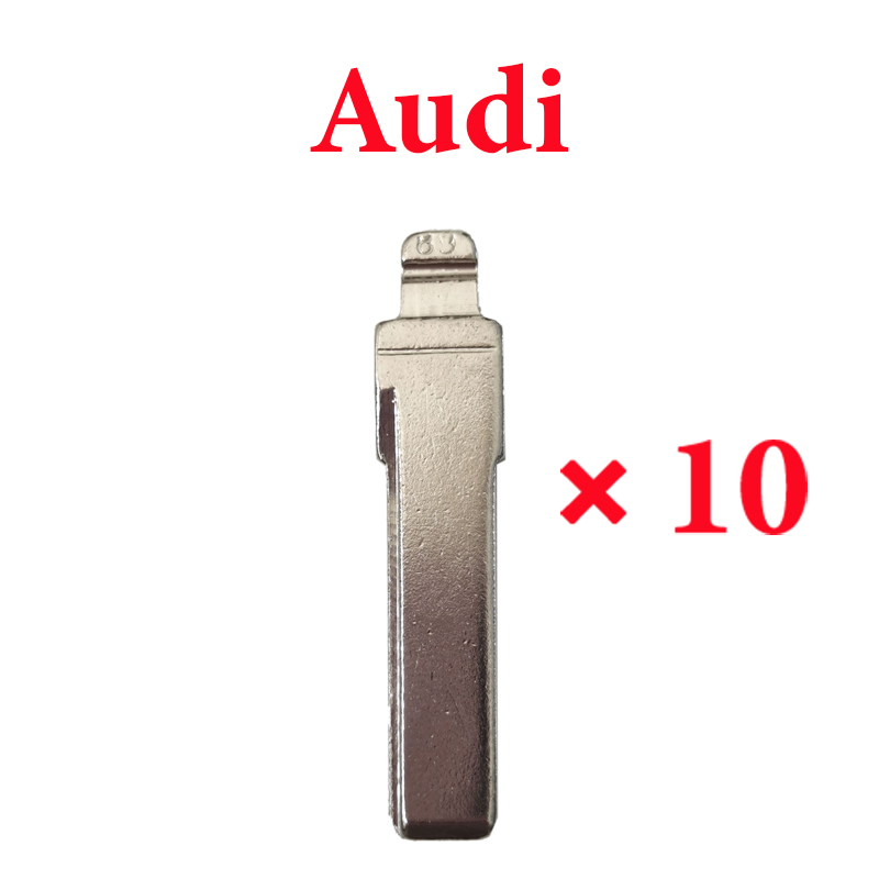 #89  Key Blade for Audi A6L  -  Pack of 10