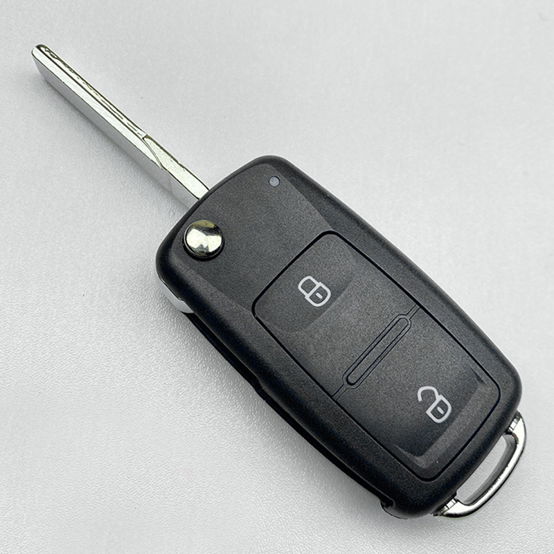2 Buttons 434 MHz Flip Remote Key for VW ID48 7K0 837 202AD 