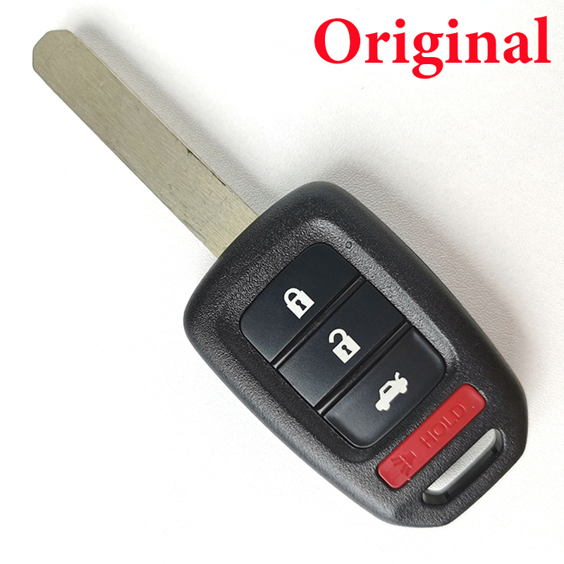 Original 433 MHz Remote Head Key for Honda Accord Civic 2016-2018 - MLBHLIK6-1TA ( G Chip )
