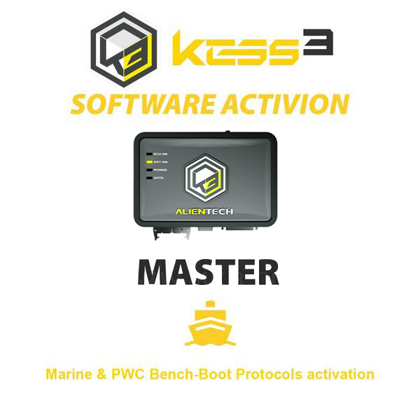 Alientech KESS3MA008 KESS3 Master Marine & PWC Bench-Boot Protocols activation