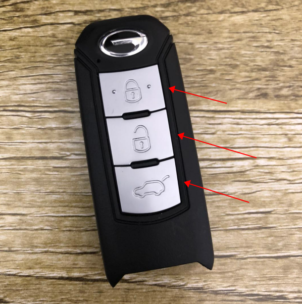 GAC Trumpchi GS4 GS5 3 GA6 one-button start car remote control with ...