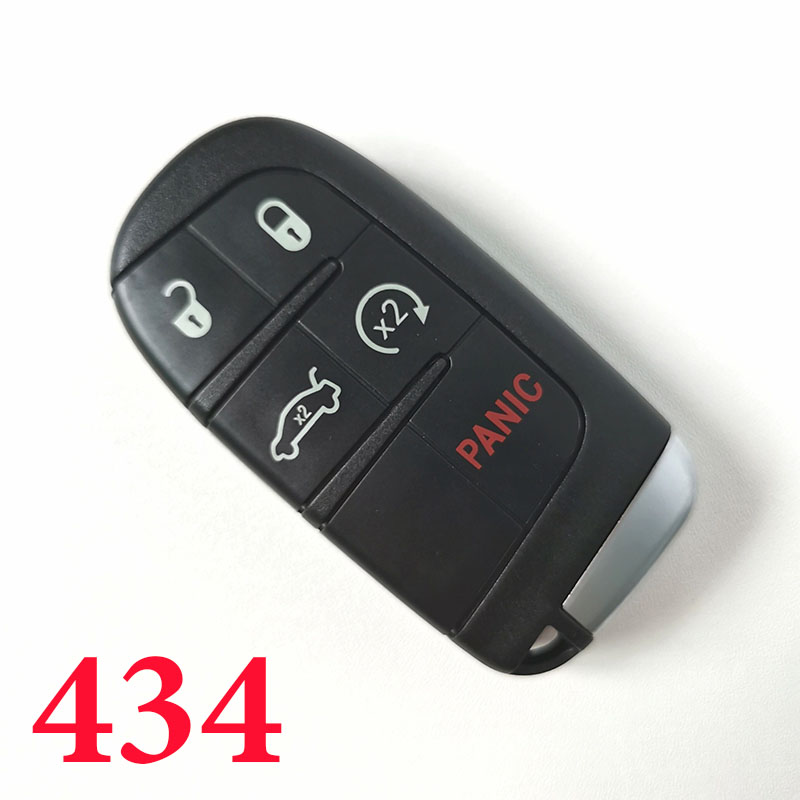 4+1 Buttons 434 MHz Smart Proximity Key for Dodge / Chrysler 2011-2018  - M3N 40821302 