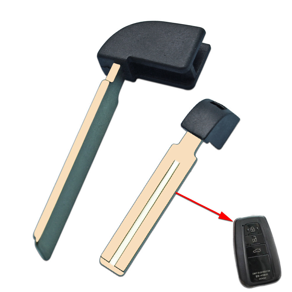 Smart Emergency Key Blade for 8th generation Toyota Camry- Pack of 5