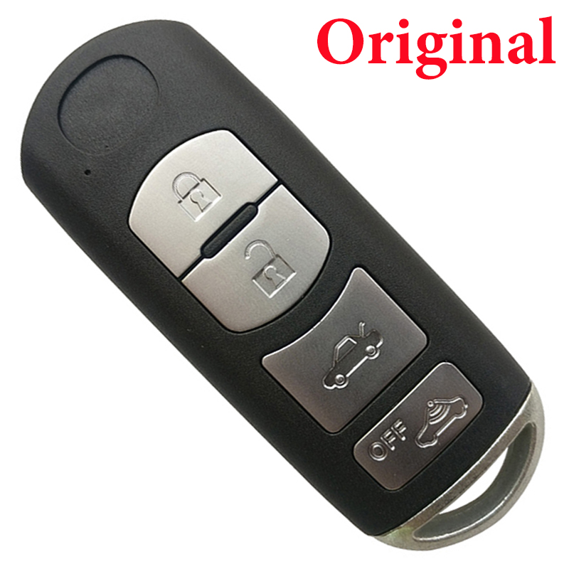 434 MHz Smart Key for Mazda 6 Saloon / Sedan Sport Models -SKE13E-02 with original PCB ( Mitsubishi System )