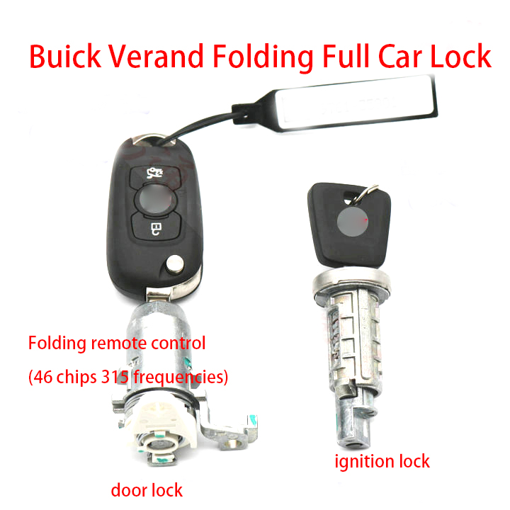 15 Buick Weilang full car lock Weilang left door lock Weilang ignition lock Weilang folding remote control deputy key