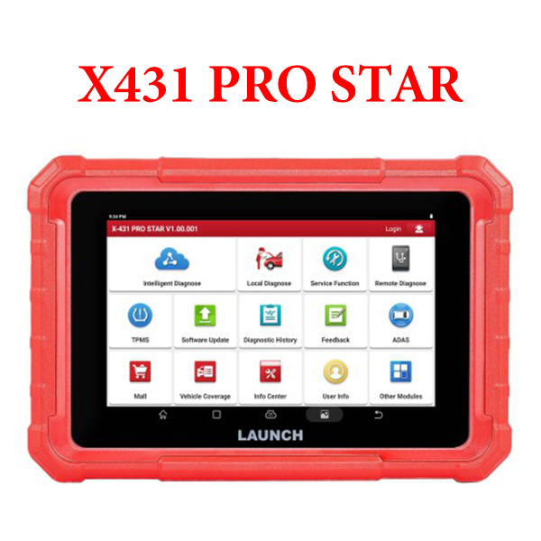 2024 Launch X431 PRO STAR Bidirectional Diagnostic Scanner Supports CAN FD DoIP 31 Service Functions ECU Coding upgrade of X431 V and Pro Elite