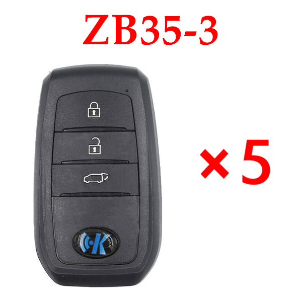 Universal  ZB35-3 KD KeyDIY Universal Smart Key - Pack of 5