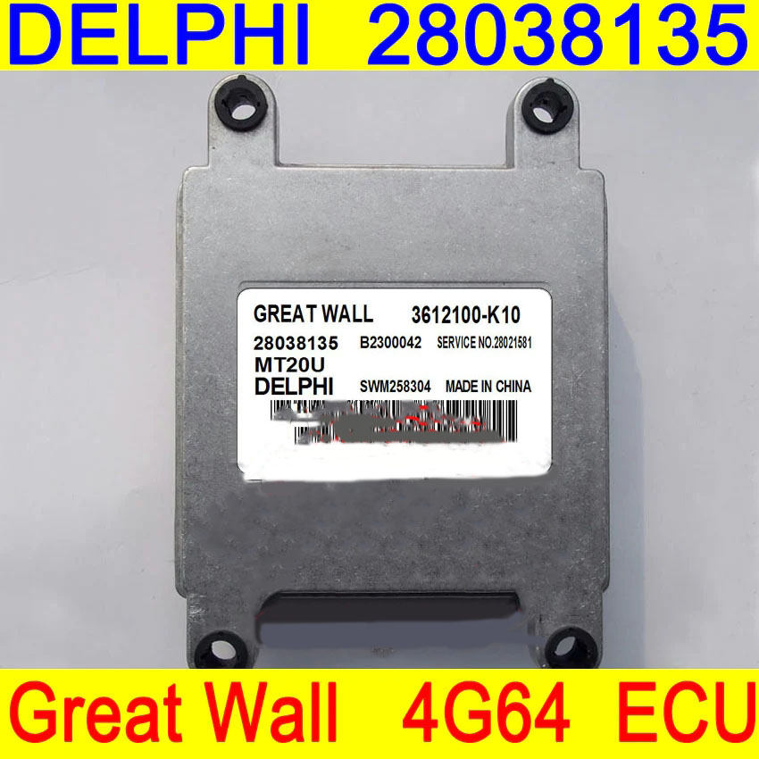 Original New Delphi MT20U ECU 28038135 3612100-K10 for Great Wall HAVAL 4G63 ECM