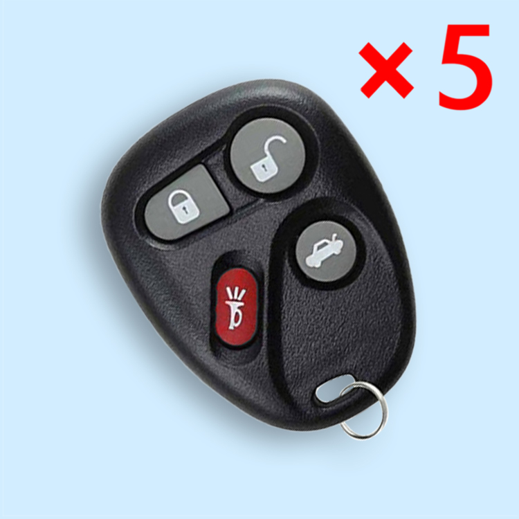 Remote Shell 4 Button for Buick - pack of 5 