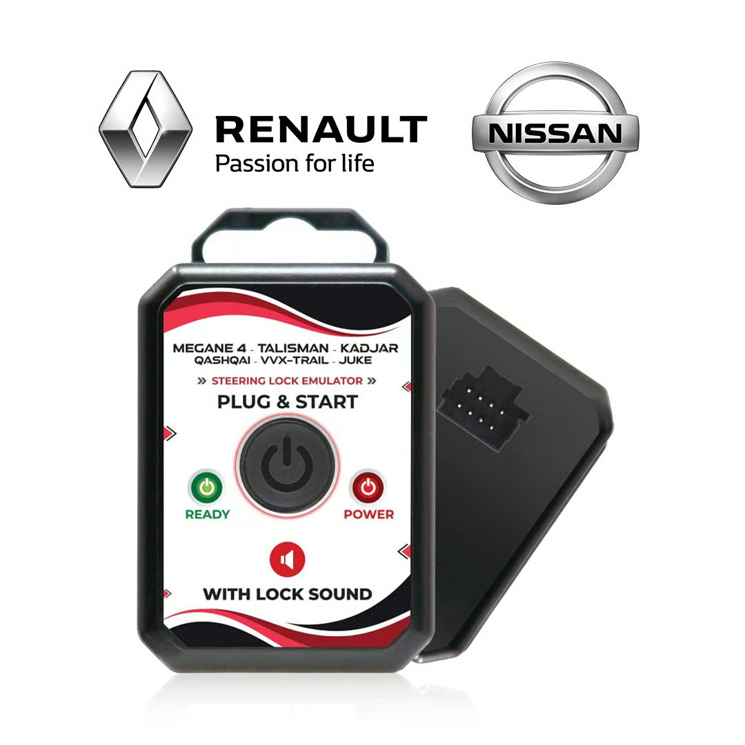 ESL ELV Steering Lock Emulator for Renault Talisman Megane4  Kadjar Koleos & Nissan X-Trail Qashqai