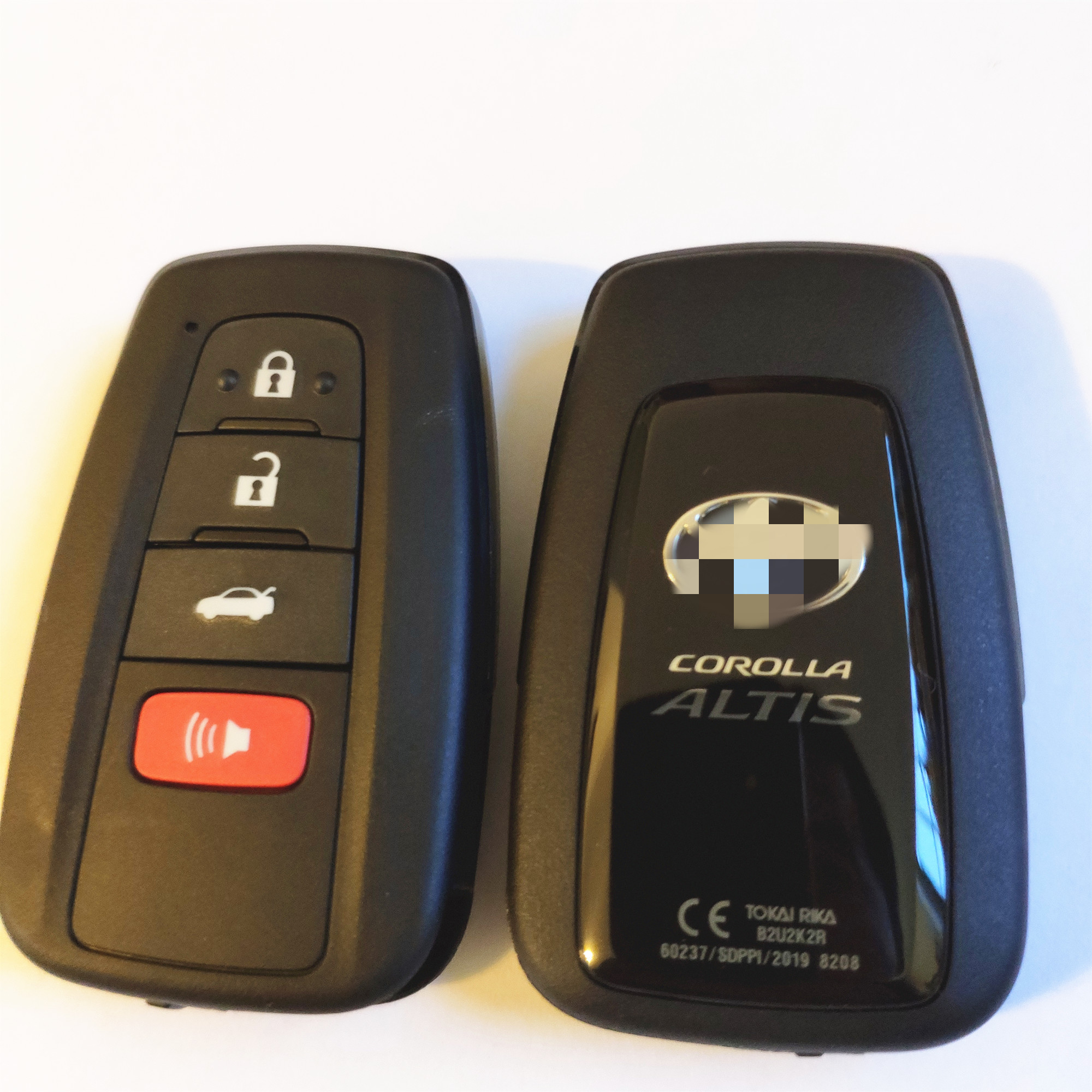 Original 3+1 Buttons 434 MHz Smart Key for Toyota Corolla Altis - TOKAI RIKA B2U2K2R - 60237/SDPPI/2019 8208 - 61E466-0010