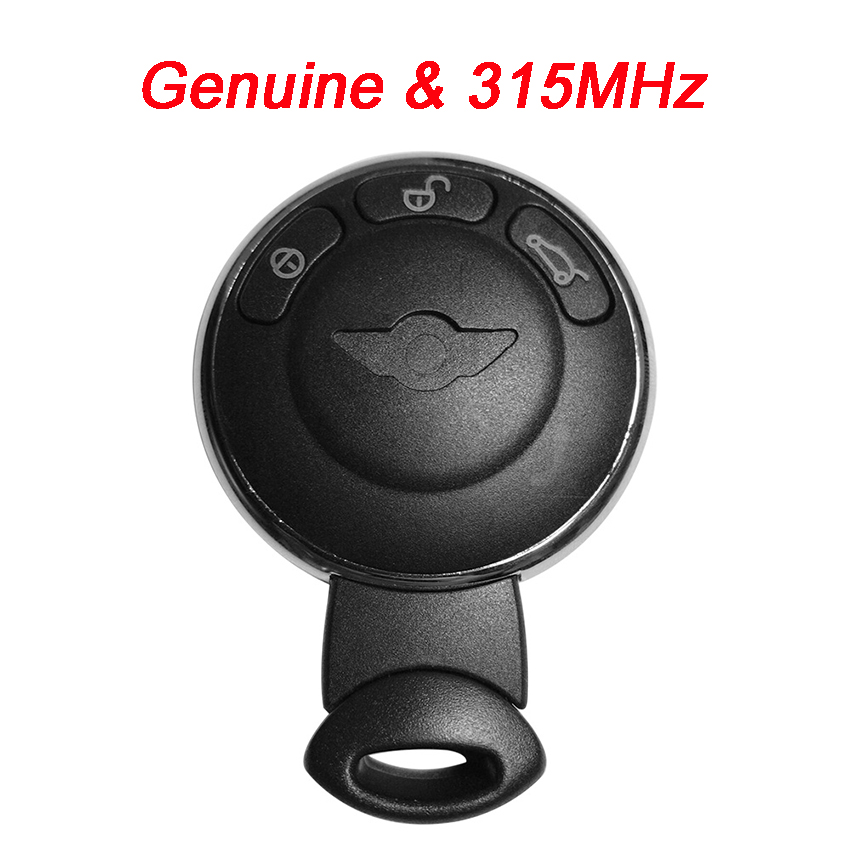 Genuine 3 Buttons 315 Mhz Smart Proximity Key for Mini Cooper - Keyless go using Original PCB Board