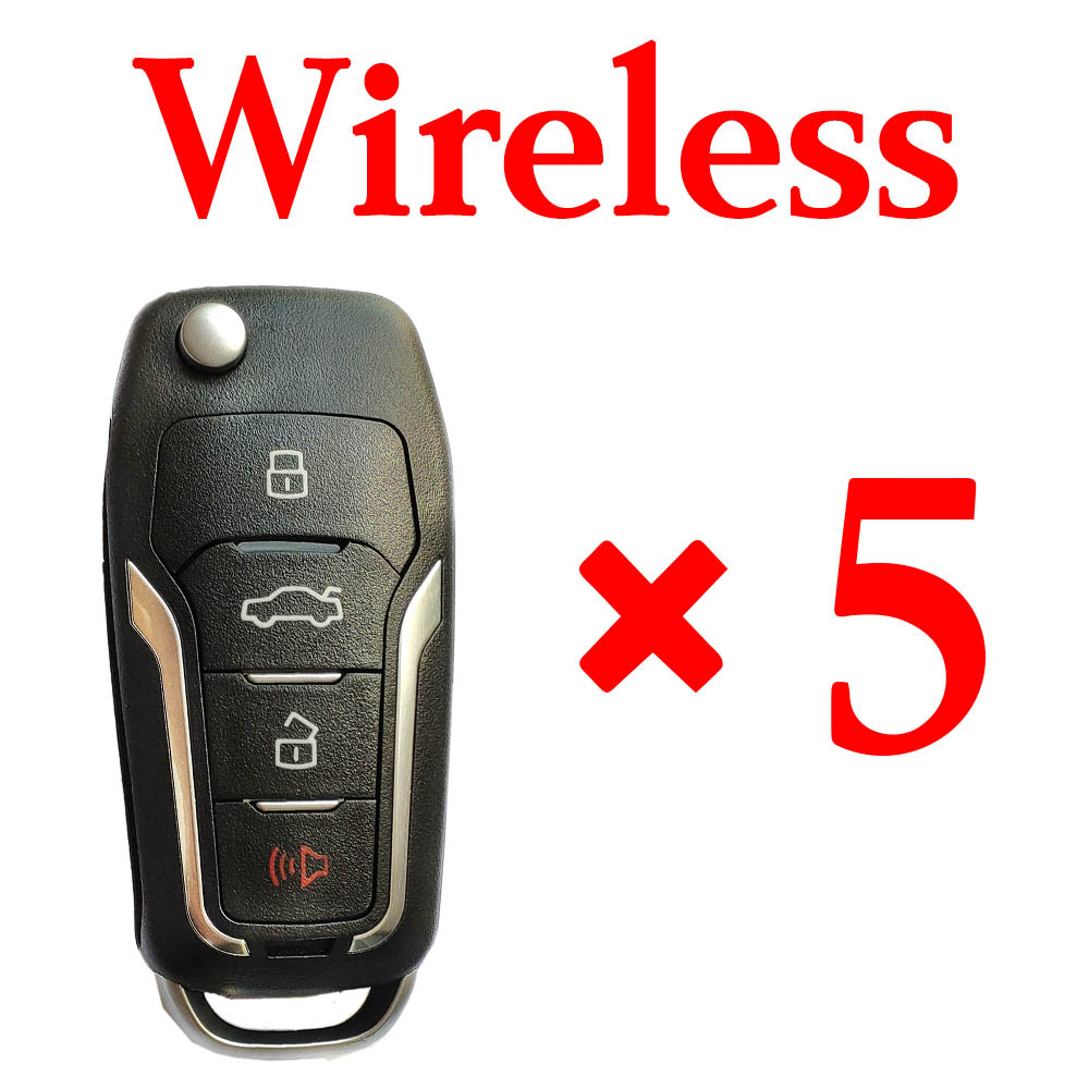 5 pieces Xhorse VVDI Wireless Remote Key Ford Type - XNFO01EN