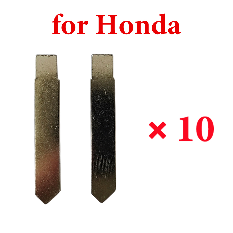 187# New type Smart Key blade for Honda 11th generation Civic ,Honda CRV with middle groove and Thickness 1.5mm 10pcs