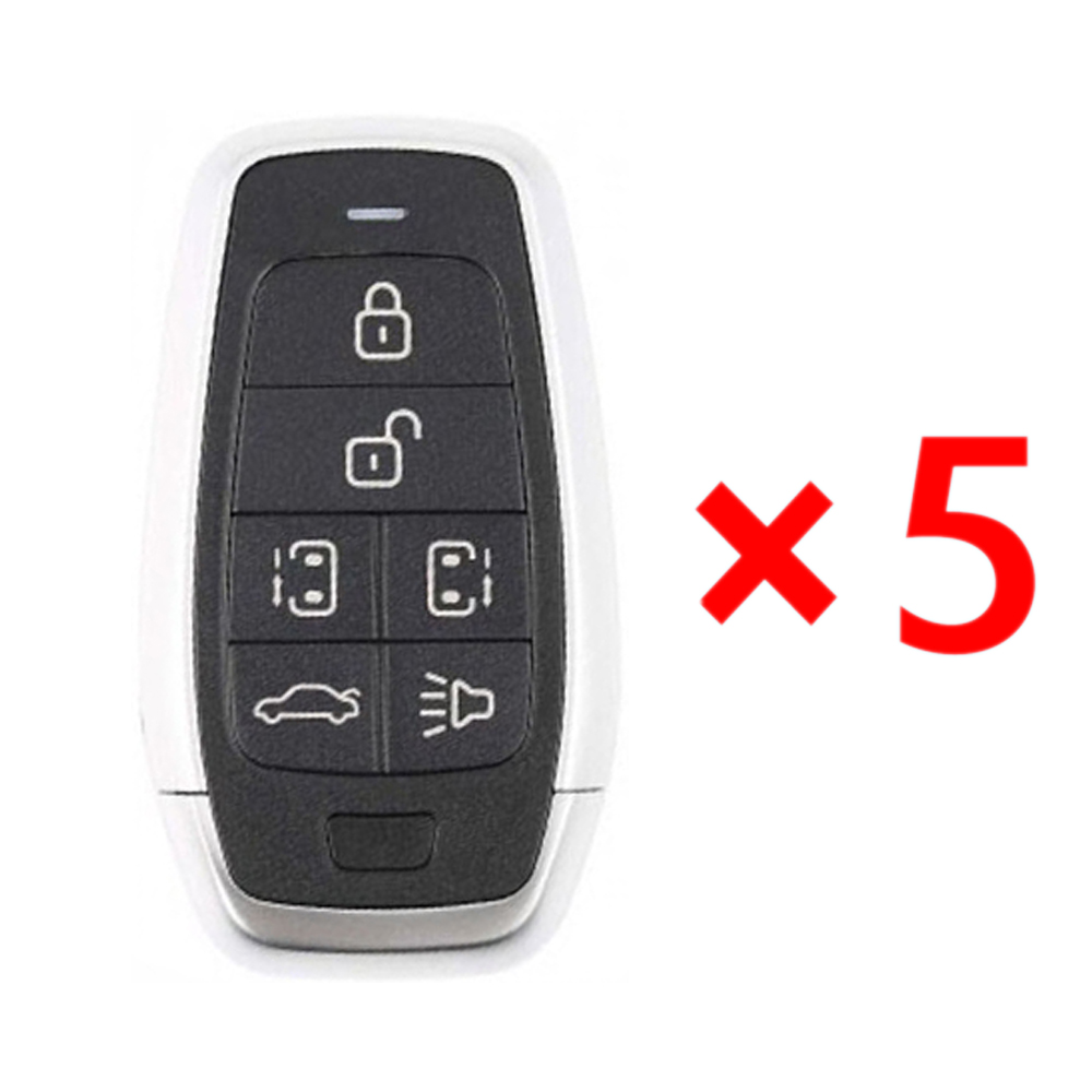 Autel  IKEYAT006BL  Universal Smart Remote Key 6 Buttons - Pack of 5