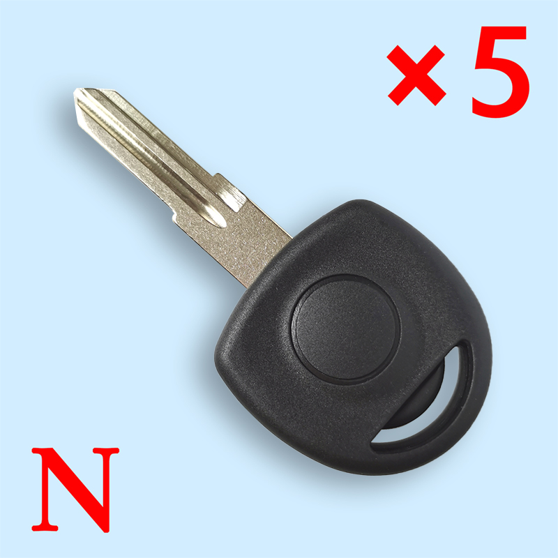 Transponder Key Shell for Opel with YM28 Blade 5 pcs