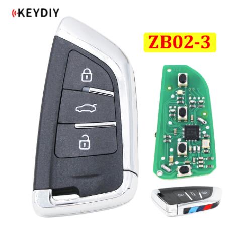 Universal ZB02-3 KD Smart Key Remote for KD-X2 - Pack of 5 